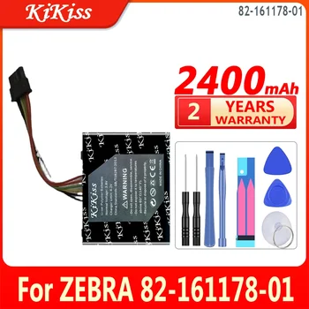 Литий-ионный Аккумулятор KiKiss 8216117801 2400 мАч Для ZEBRA 82-161178-01 Bateria