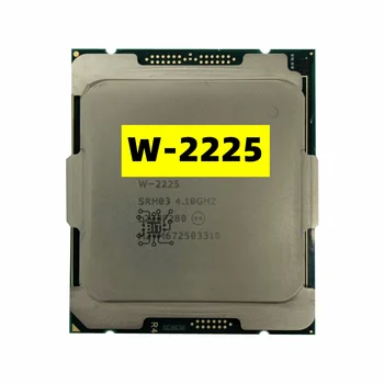 Процессор Xeon W-2225 14 Нм, 4 ядра, 8 потоков, 4,1 ГГц, 8,25 МБ, 105 Вт, процессор LGA2066 W2225 для материнской платы C422