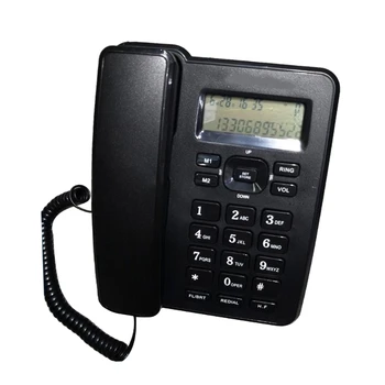 KX-6001CID Стационарный Стационарный телефон С Регулируемым Тоном Вызывающего абонента Проводной Телефон