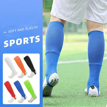 Дакроновые футбольные носки, впитывающие пот Чулки 47,5 Спортивные Чулки, Однотонные носки для телят, Носки для взрослых, Баскетбольное движение