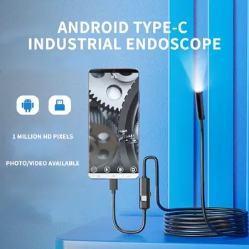 Новая камера Type-C с прямым подключением / Промышленный эндоскоп Hd 1 млн / Водонепроницаемый эндоскоп для телефона