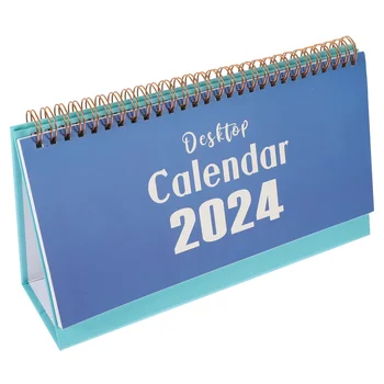 Настольный календарь на 2024 год, Стоячий Флип, Январь 2025 Июнь, Ежемесячный Отдельно Стоящий Ежедневник, Годовая Повестка Дня, Органайзер для домашнего Офиса