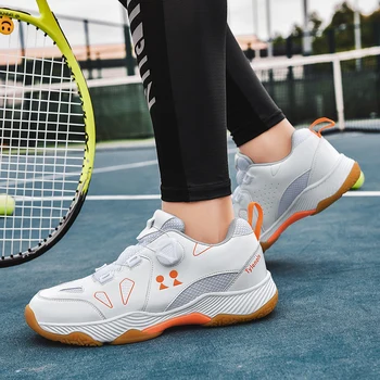 Женская и мужская спортивная обувь Профессиональная обувь для бадминтона Мужская обувь для настольного тенниса Обувь для соревнований Мужская обувь для тренировок по теннису