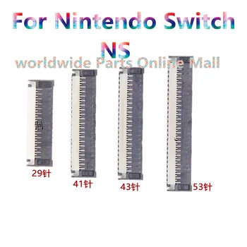 5шт-30шт для Nintendo Switch NS Lite Oled-дисплей Разъем FPC Контактная Розетка Год выпуска на материнской плате LCD 43 29 53 pin 41pin