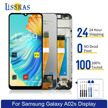Оригинальный Дисплей Для Samsung Galaxy A02s A025 A025F Замена ЖК-сенсорного Экрана Дигитайзер В Сборе Для Samsung A02s A025U