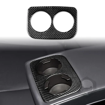 для Subaru Forester 2013 2014 2015 2016 2017 2018, Задняя панель для стакана воды, Наклейка для отделки крышки, аксессуары для интерьера автомобиля