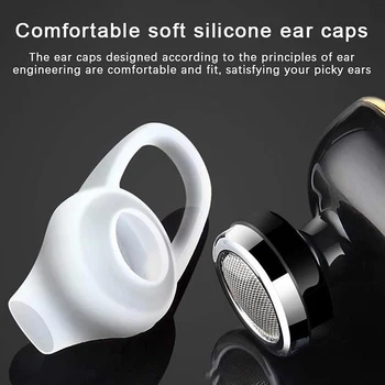 10шт силиконовых ушных вкладышей-подушечек для универсальных беспроводных наушников, совместимых с Bluetooth, Замена затычек для ушей