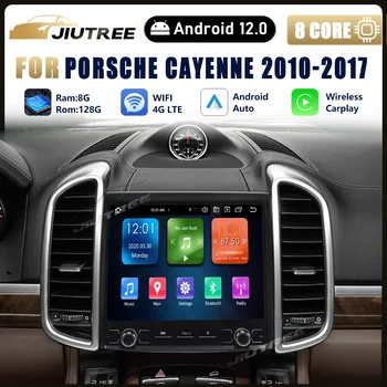 128G Android Автомагнитола для Porsche cayenne 958 2010 2011 2012 2013-2017 мультимедийный плеер GPS Навигация головное устройство carplay
