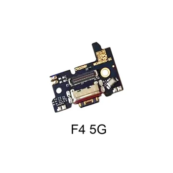 Разъем USB-порта Зарядная док-станция для Xiaomi Poco F4 5G F4 GT Гибкий кабель Плата зарядного устройства