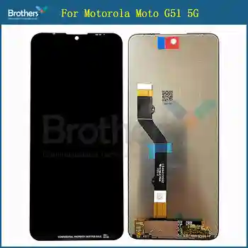 Оригинальный для Motorola Moto G51 5G ЖК-дисплей с сенсорным экраном Digiziter в сборе для Moto G51 4G ЖК-дисплей XT2171-1, XT2171-2 LCD