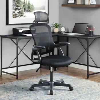 Поднимите комфорт на рабочем месте на новый уровень с эргономичным офисным креслом Mainstays