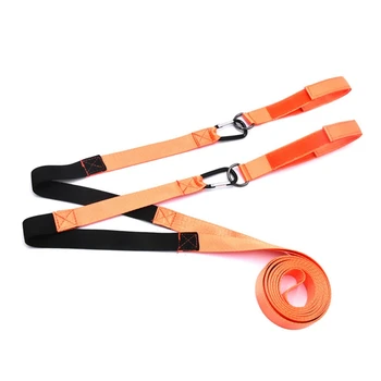 1 шт. Детский пояс для тренировки безопасности на лыжах, тренажер для катания на коньках, веревка для ног, оранжевый и черный