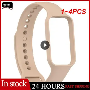 1-4 шт. Новый силиконовый ремешок для Smart Band 2 Сменный ремень Ремешок для часов для band 2 браслет horloge Correa