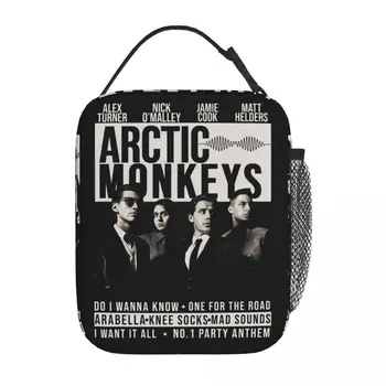 Death Ramps Arctic Monkey's Band, изолированная сумка для ланча, контейнер для еды, Переносной термохолодильник, ланч-боксы для пикника