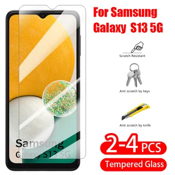 Для Samsung Galaxy S13 5G Протектор экрана Из закаленного стекла 9H Защитная пленка с полным покрытием Clearity HD Glass Flim Для Galaxy S13 5G
