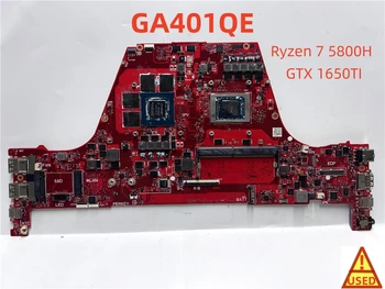 Материнская плата ноутбука ИСПОЛЬЗУЕТСЯ GA401QE для ASUS GA401QE с Ryzen 7 5800H GTX 1650 Протестирована на 100% Работоспособность