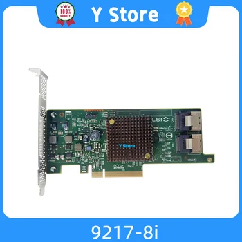 Y Store Оригинальный адаптер SAS 9217-8i HBA 6GBs PCI-e 3.0 x8 SAS2308 с 2 внутренними Мини-Портами Быстрая Доставка