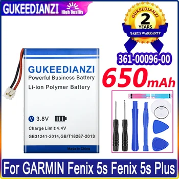Аккумулятор GUKEEDIANZI Емкостью 650 мАч 361-00097-00 Для GARMIN Fenix 5, Аккумулятор Fenix 5 Plus/Fenix5/Fenix 5Plus, Многофункциональные Спортивные Запчасти