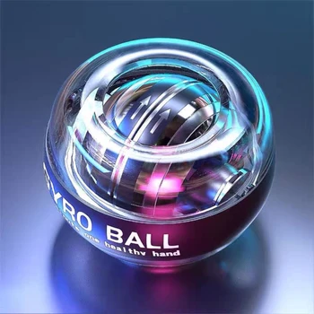 Мяч для запястья С Самозапускающимся Гироскопом Powerball Gyro Power Hand Ball Muscle Relax Arm Тренажер Для Силы Запястья Фитнес-Спортивное Оборудование