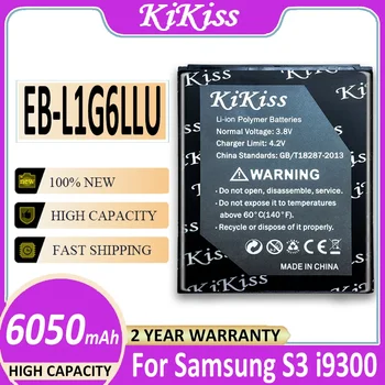 6050 мАч Аккумулятор для телефона Samsung Galaxy S3 i9300 i9305 i747 i535 L710 T999 i879 i537 EB-L1G6LLU EB L1G6LLU + Номер для отслеживания