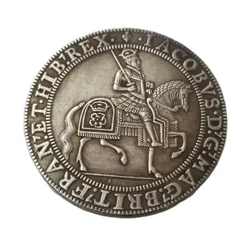 Памятная монета Соединенного Королевства Коллекция монет с принтом Короля и Власти Сувениры Украшения для дома Ремесла Подарки Памятные монеты Великобритании