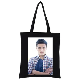 Сумка-тоут Josh Hutcherson Hunger Женские сумки Сумки-тоут для покупателей Эстетичные женские сумки Модные повседневные сумки Totebag