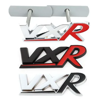 3D Металлические Буквы Логотипа VXR Эмблема Передней Решетки Автомобиля Opel Vauxhall Insignia Zafira Corsa D Astra H J Аксессуары Для Наклеек VXR