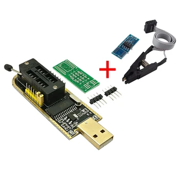 CH341A 24 25 Серии EEPROM Flash BIOS USB Программатор Модуль + SOIC8 SOP8 Тестовый Зажим Для EEPROM 93CXX / 25CXX / 24CXX