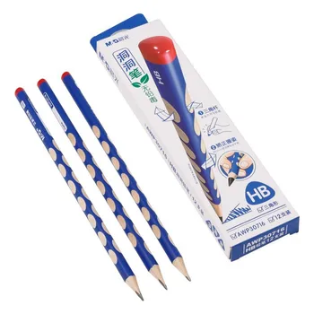 12шт треугольных карандашей HB / 2B, карандаш для осанки, карандаш для письма, канцелярские принадлежности, художественные принадлежности, школьные принадлежности, набор карандашей