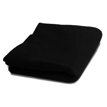 Карбоновое войлочное защитное одеяло для сварки из черного фетра Комплект защитного экрана для горелки Защитный лист из углеродного волокна высокой температуры 500 * 500 мм Прочный