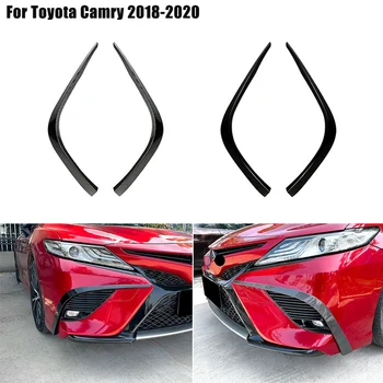 Для спортивной модели Toyota Camry 2018 2019 2020 Автомобильные Аксессуары Передняя панель Бампер Спойлер Губа Накладка противотуманных фар Обвес кузова