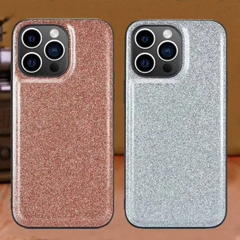Задняя крышка для Iphone 14 Pro Max Case Glitter Full Coverage Coque Для Iphone 11 12 13 Pro Max 14 Plus Защитная крышка телефона (M3)