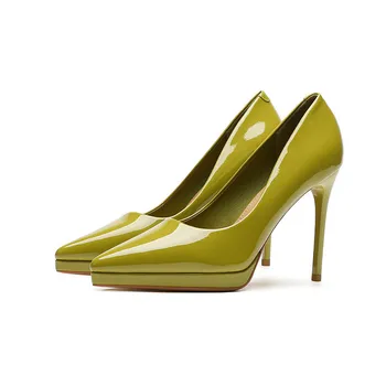 Обувь для показа мод на очень высоком каблуке 11,5 см, сандалии на платформе с острым носком, обувь на тонком каблуке, ботинки, вечерние туфли-лодочки, тапочки GH045