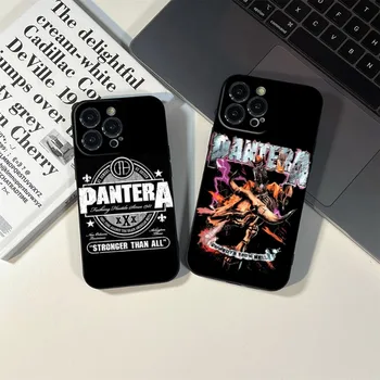 Чехол для телефона Pantera Cowboys From Hell ДЛЯ iPhone 15 14 11 12 Pro 8 7 Plus X 13 Pro MAX XR XS MINI SE 2020 Черного Цвета