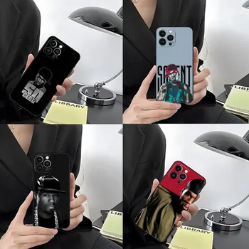 Чехол для телефона Rapper 50 Cent для Iphone 14 Pro Max 13 Mini 11 12 Xr Xs X 6s 8 Plus Задняя крышка