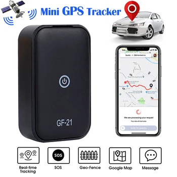 Мини GPS Трекер GF21 Автомобильный Трекер Автомобильный GPS Локатор Защита От Потери Записи Прослушивание Смарт-Устройства Слежения Автозапчасти