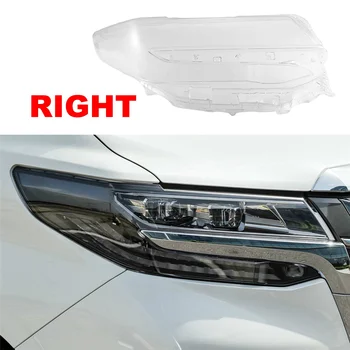 Объектив передней правой фары автомобиля для Toyota Alphard 2018-2020, замена стекла лампы головного света автомобиля, прозрачная лампа Авто