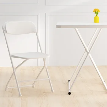 Складной пластиковый стул для свадеб коммерческих мероприятий Складные стулья с мягким сиденьем Офисное кресло для конференций