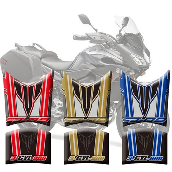 Новые наклейки для мотоциклов, топливный бак, 3D резиновая наклейка, Рыбья кость, защитные наклейки для Yamaha FJ09 2013 2014 2015 FJ-09