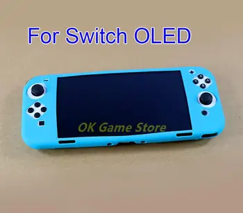 1 шт. мягкий силиконовый резиновый чехол для Nintendo Switch Oled резиновый чехол Защитный чехол для Switch OLED