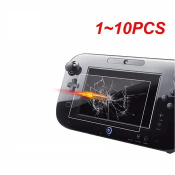 1 ~ 10ШТ 3 x Прозрачная защитная пленка для экрана Защитная пленка для ЖК-дисплея для Wii U Gamepad Защитная пленка для экрана
