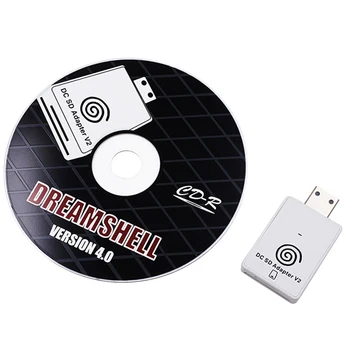 Dc Sd Tf Card Adapter Reader V2 Voor для Sega Dreamcast En Cd Met Загрузчик Dreamshell