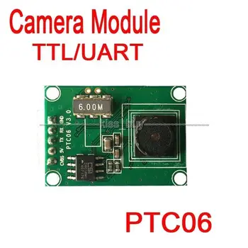 Модуль камеры DYKB PTC06 Micro Serial JPEG CMOS 1/4 дюйма TTL/UART Интерфейс для управления видео AVR STM32