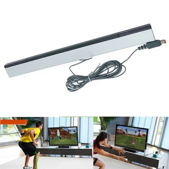 Игровые аксессуары сенсорная панель Wii проводные приемники ИК-сигнал Ray Замена USB-штекера для WII/WIIU