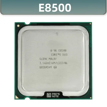 Используется настольный процессор LGA 775 Core 2 Duo Cpu E8500 3,2 ГГц 6 МБ