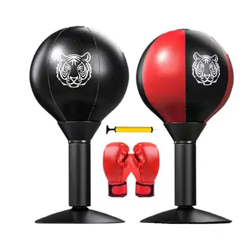 Настольная боксерская груша для снятия стресса, настольный боксерский мяч с присоской, игрушки для снятия стресса для детей и взрослых