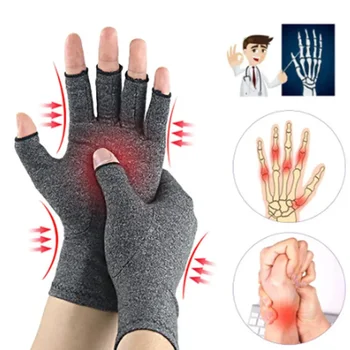 1 пара Перчаток от артрита, перчатки с сенсорным экраном, Компрессионные перчатки для лечения Артрита, Облегчение боли в суставах, Зимние Теплые подарки