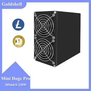 Goldshell Mini-Doge Pro LTC & Doge Coin 205MH / S 220 Вт Малошумный майнер для небольшого домашнего обогащения (блок питания входит в комплект)