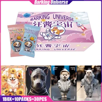 Милые Собачки Открытки Barking Universe Коллекция Животных Открытки Настольные Игры Игрушки Mistery Box Подарки на День Рождения для Мальчиков и Девочек