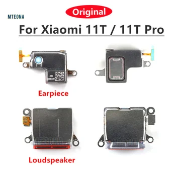 Верхний наушник, ушной динамик, Нижний громкоговоритель, звуковой сигнал для Xiaomi Mi 11T 11T Pro, Запасные части 21081111RG